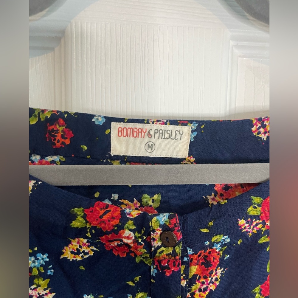 BOMBAY PAISLEY - BOHO ASYMMETRICAL HEM DRESS - Picture 4 of 10